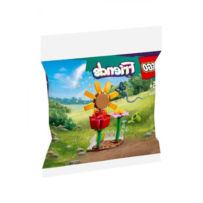Çiçek Bahçesi Temalı Ahşap Oyuncak Seti, 5 Parça