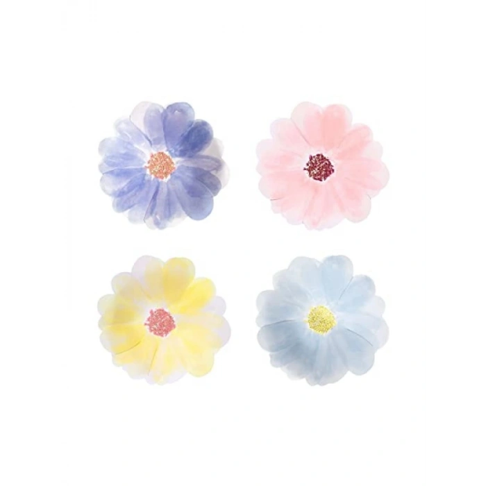 Çiçek Bahçesi Temalı Parti Tabak Seti (8li)