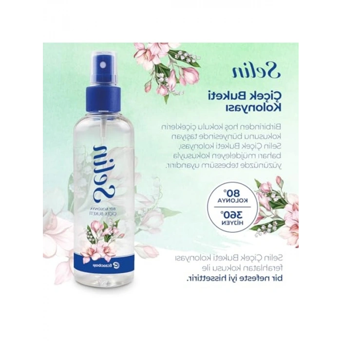 Çiçek Buketi Kolonyası, 400 ml ile Ferahlatıcı Etki