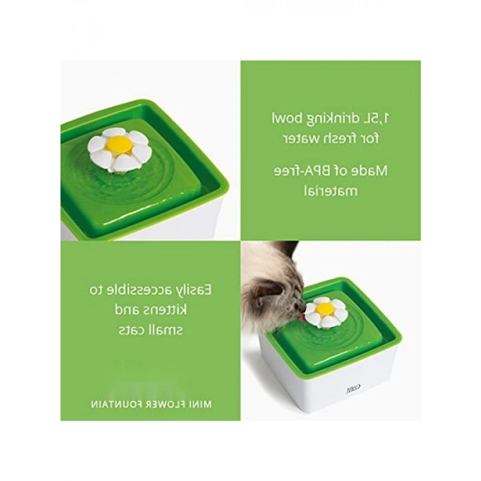 Çiçekli Filtreli Su Kabı, 1.5 Litre