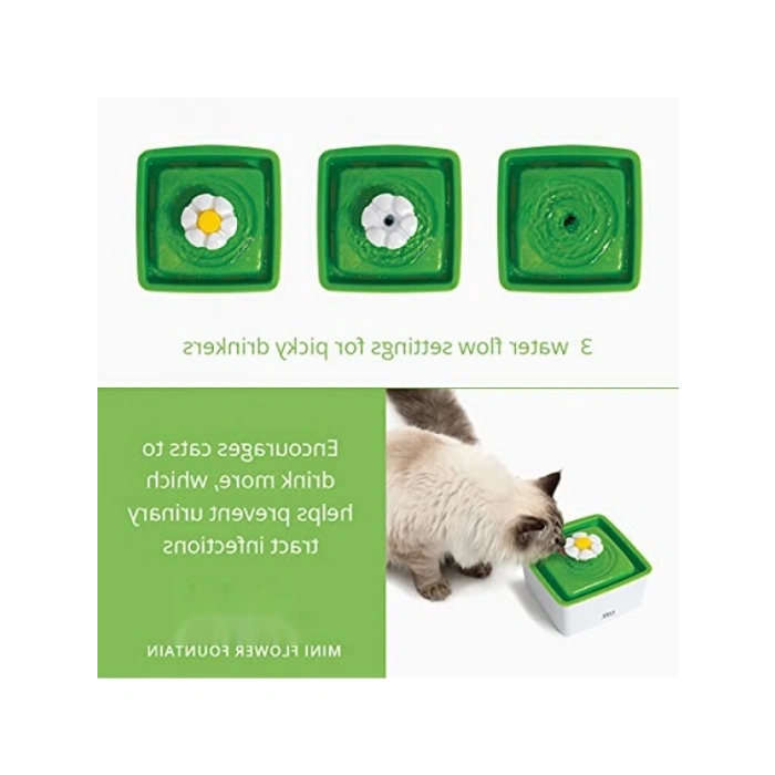 Çiçekli Filtreli Su Kabı, 1.5 Litre