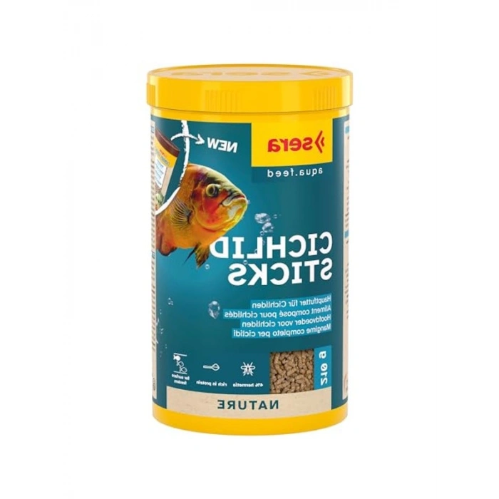 Cichlid Sticks Balık Yemi, 1000ml (210gr) Paket