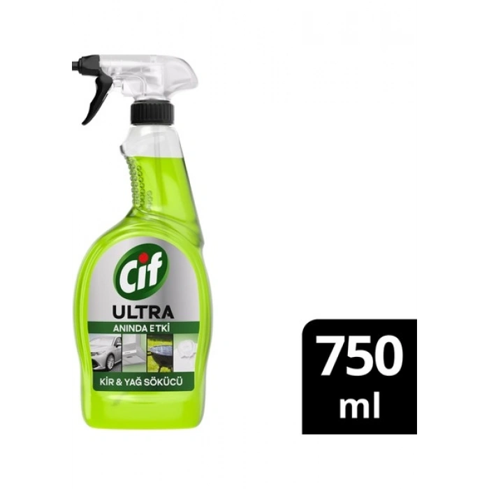 Cif Cıf Ultra Sprey Anında Etkı 750ML Kır&yag