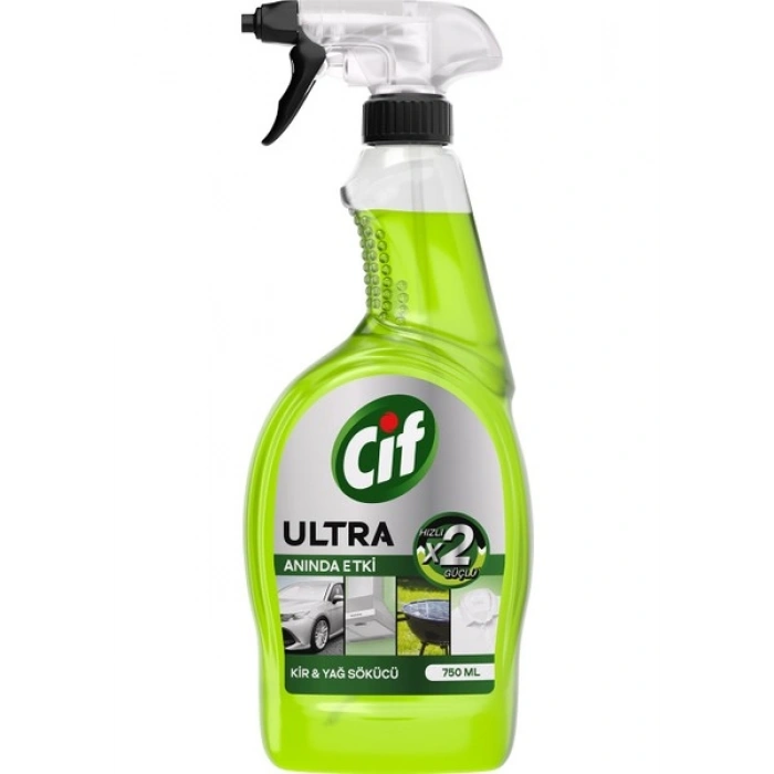 Cif Cıf Ultra Sprey Anında Etkı 750ML Kır&yag