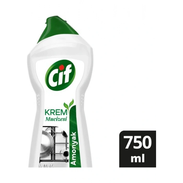 Cif Krem Mucize Yüzey Temizleyici Amonyak 750 ml