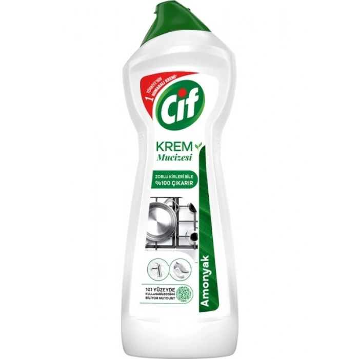 Cif Krem Mucize Yüzey Temizleyici Amonyak 750 ml