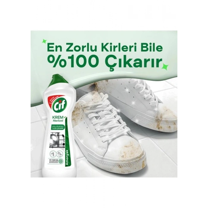 Cif Krem Mucize Yüzey Temizleyici Amonyak 750 ml