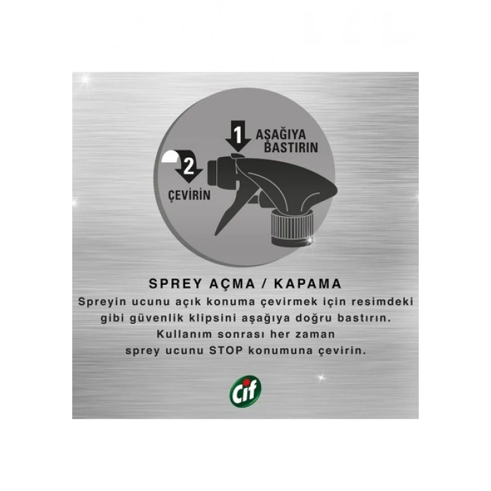 Cif Perfect Power Kireç Ve Pas Sprey Temizleyici 435 ml