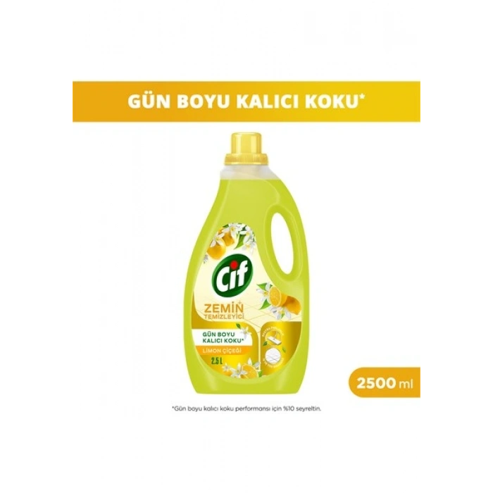 Cif Zemin Temizleyici Limon Çiçeği 2500 ml