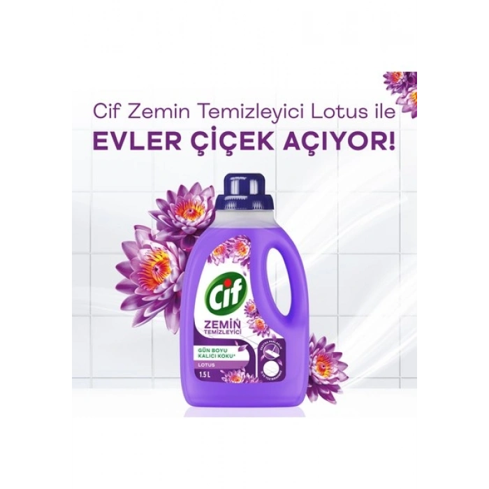 Cif Zemin Temizleyici Lotus 1500 ml