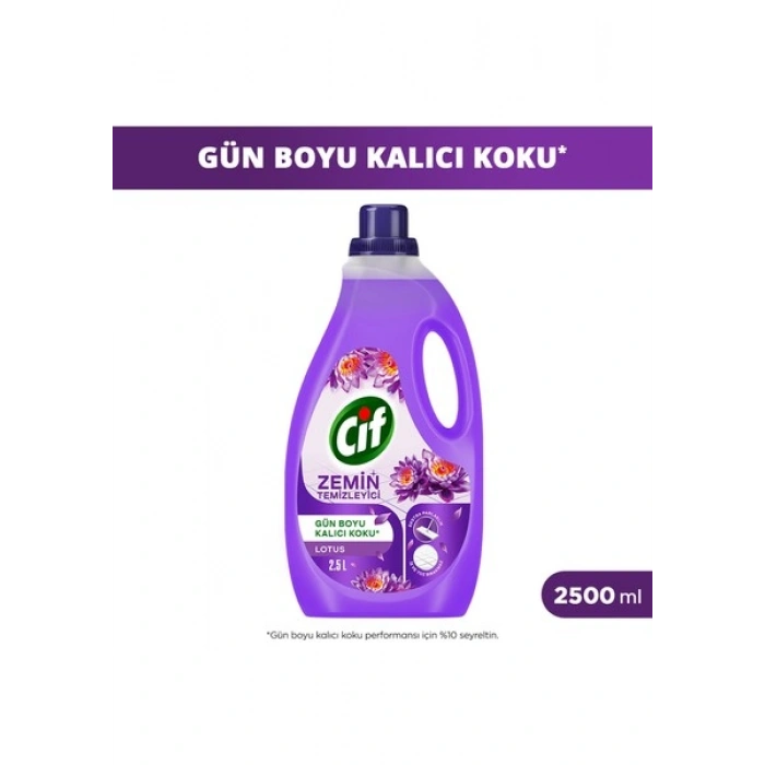 Cif Zemin Temizleyici Lotus 2500 ml