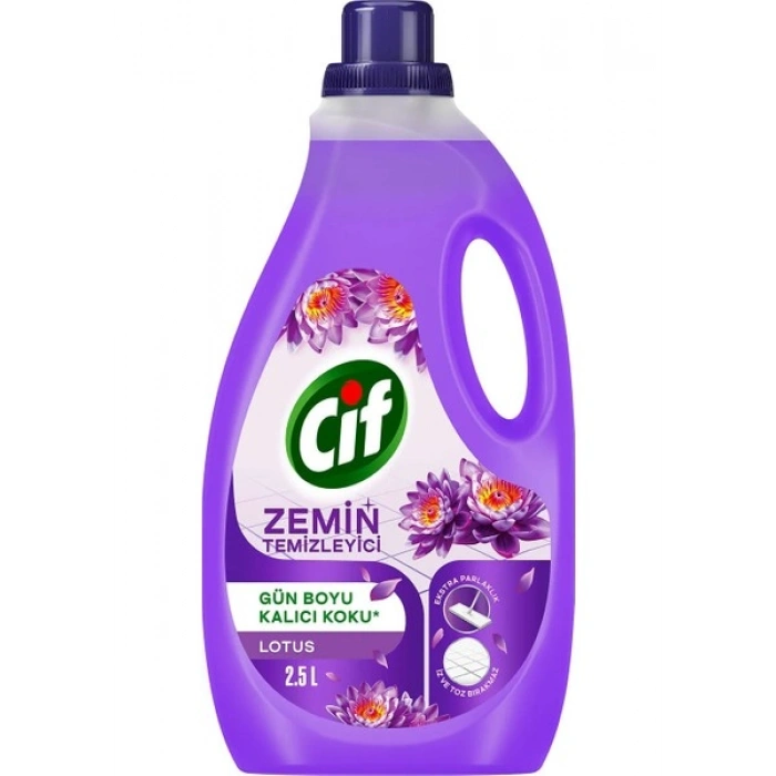 Cif Zemin Temizleyici Lotus 2500 ml