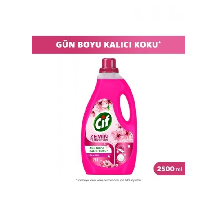 Cif Zemin Temizleyici Sakura 2500 ml