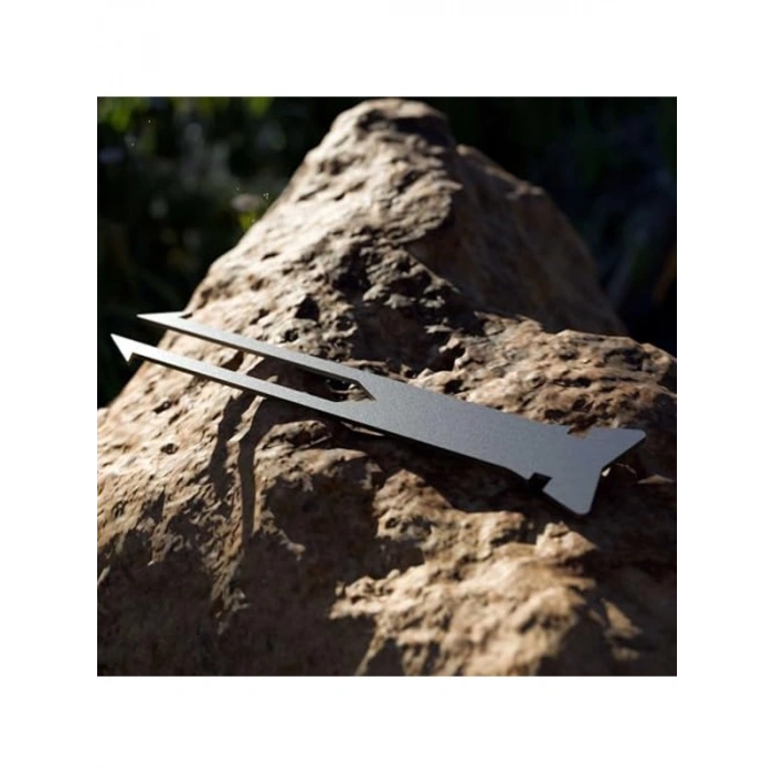 Çift Ağızlı Bushcraft Mızrak Ucu, Dayanıklı ve Kullanışlı