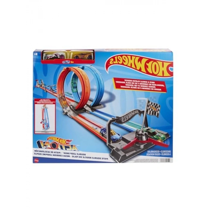 Çift Çemberde Depar Yarış Pisti Seti - 5 Yaş ve Üzeri