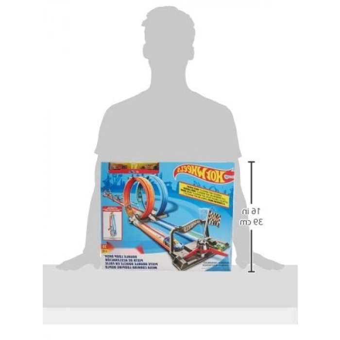 Çift Çemberde Depar Yarış Pisti Seti - 5 Yaş ve Üzeri