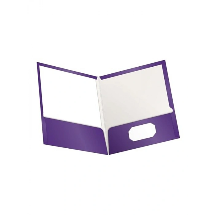 Çift Cepli Lamine Dosya Klasörü, 100 Yaprak Kapasite, 25 Adet