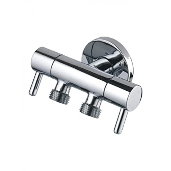 Çift Çıkışlı Kullanışlı Taharet Musluğu