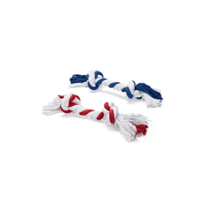 Çift Düğümlü Diş İpi Köpek Oyuncağı, 62x11x11 cm, 400 gr