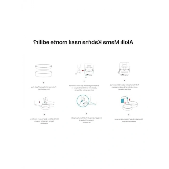 Çift Kaseli Akıllı Kedi Mama Kabı - Gece Görüş Kameralı