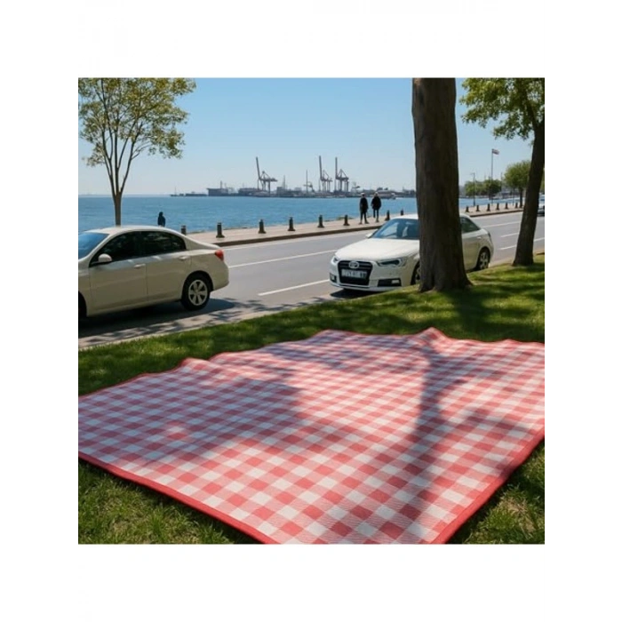 Çift Katlı Su Geçirmez Piknik Örtüsü, 200x150 cm Boyutunda