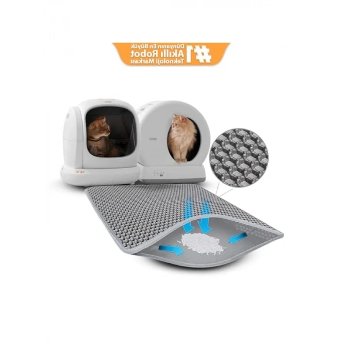Çift Katmanlı Kedi Kumu Paspası (54*45 cm)