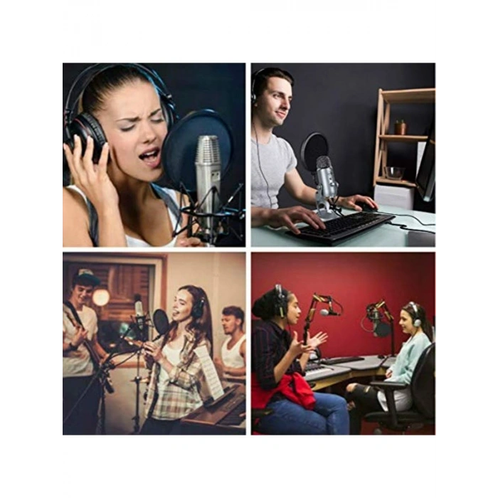 Çift Katmanlı Mikrofon Pop Filtresi ile Ses Kalitesini Artırın