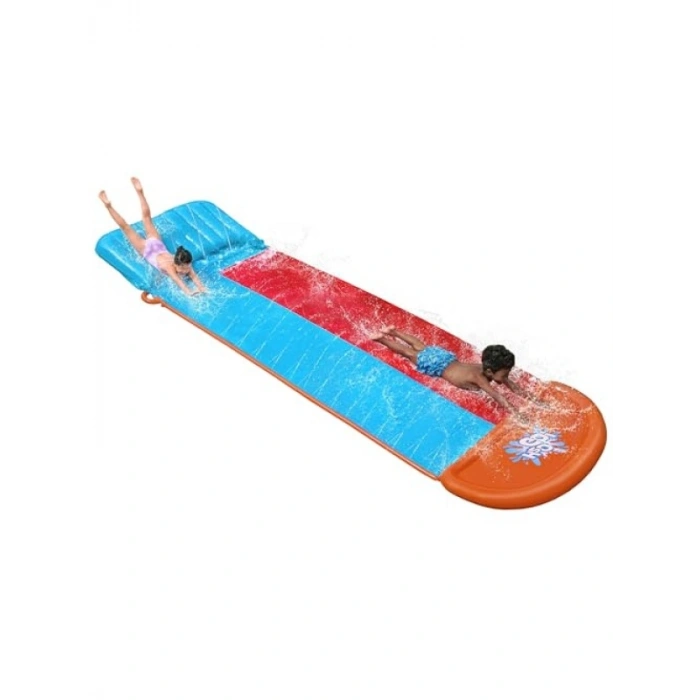 Çift Kaydıraklı Plastikten Kaydırak Seti, 488 cm