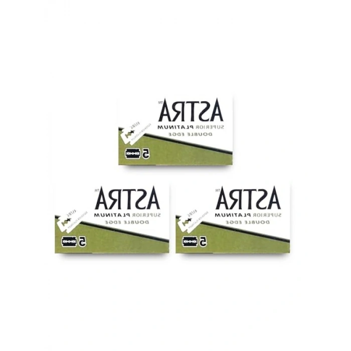 Çift Kenarlı Güvenlik Tıraş Bıçağı, 5 Adet (3lü Paket)