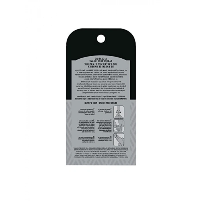 Çift Kenarlı Tıraş Jileti - 5 Adet Yedek