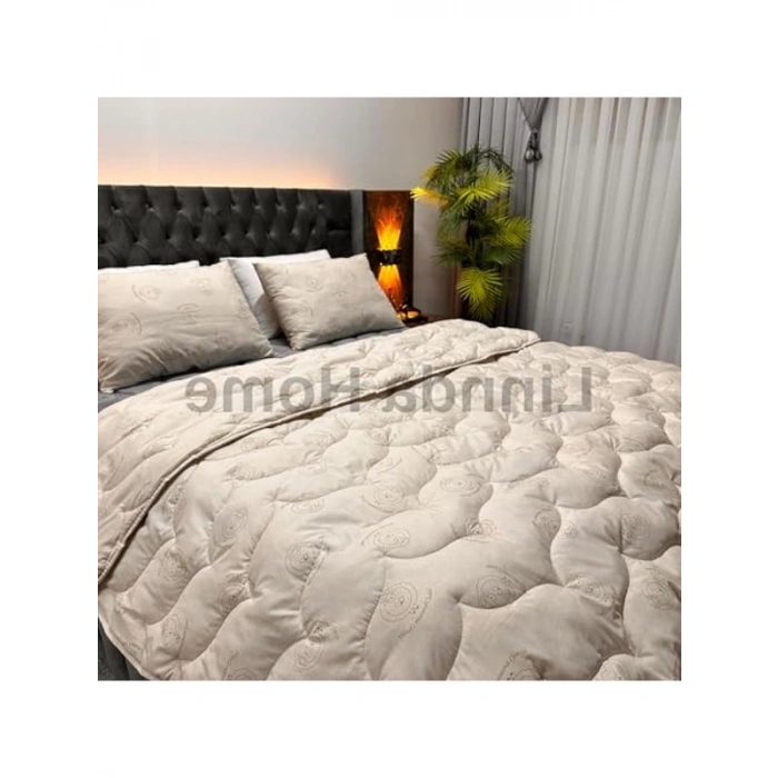 Çift Kişilik %100 Merinos Kuzu Yünü Yorgan