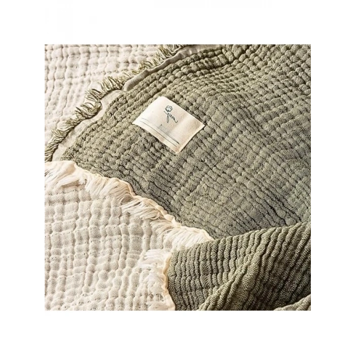 Çift Kişilik Müslin Pike - %100 Pamuk, 220 x 240 cm