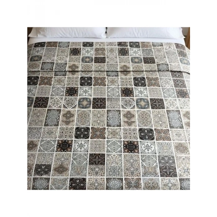 Çift Kişilik Pike Yatak Örtüsü, %100 Pamuk, 220x230 cm