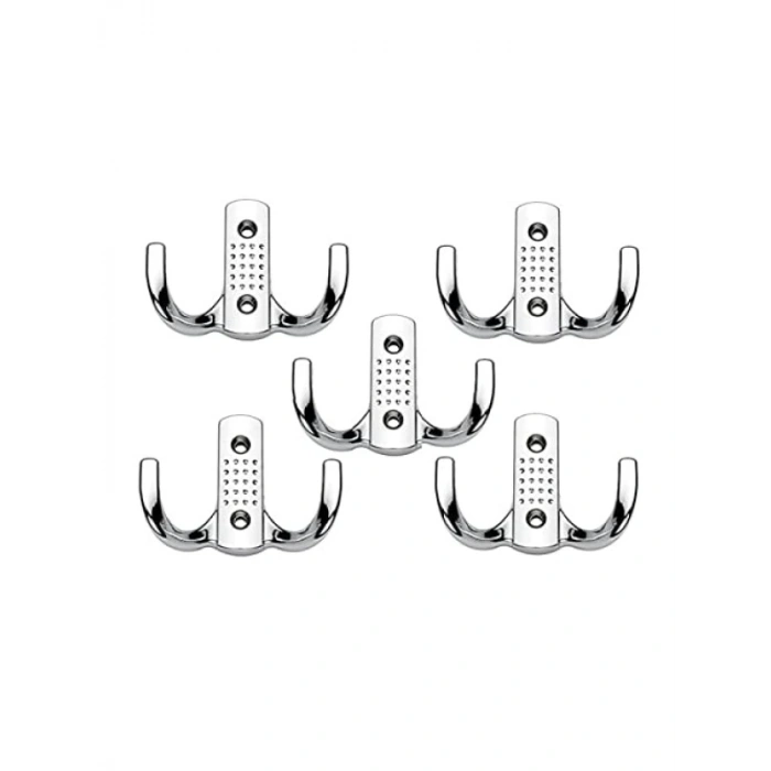 Çift Kulplu Metal Askı Seti, 5 Adet