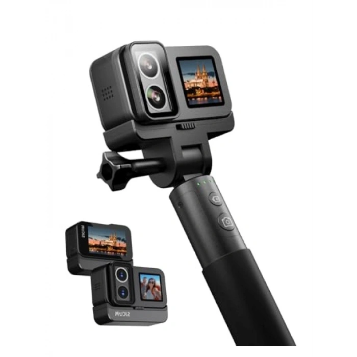 Çift Lensli Aksiyon Kamerası, Gece Görüş ve 4K UHD