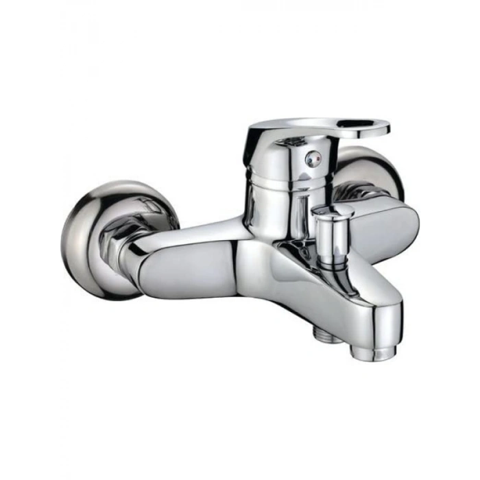 Çift Su Çıkışlı Aç Kapa Banyo Bataryası