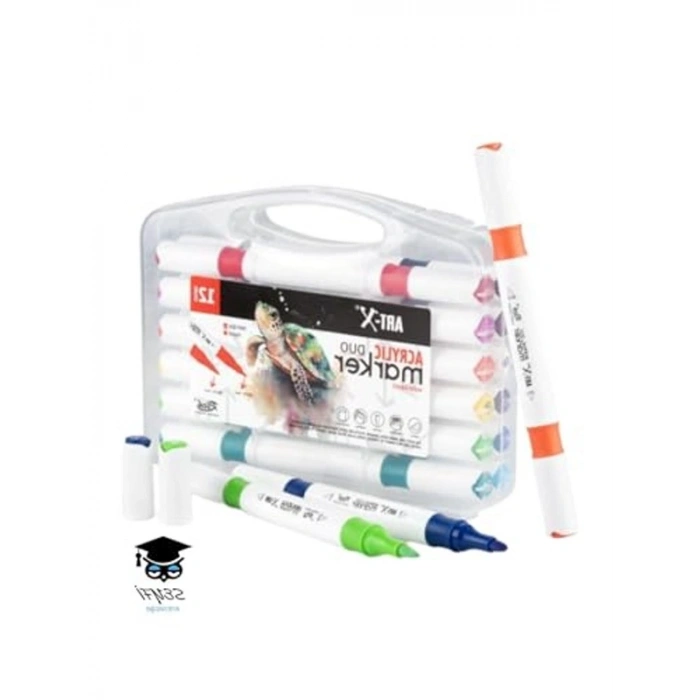 Çift Taraflı Akrilik Marker Kalem Seti, Yüksek Kalite