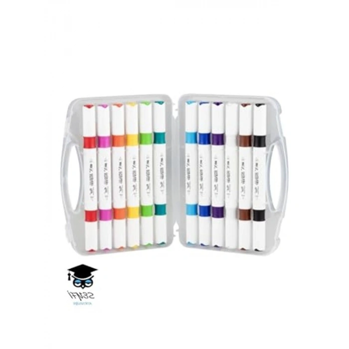 Çift Taraflı Akrilik Marker Kalem Seti, Yüksek Kalite