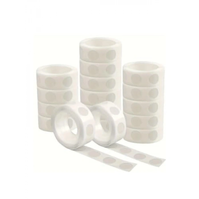 Çift Taraflı Balon Yapıştırma Bandı Seti, 100 Adet