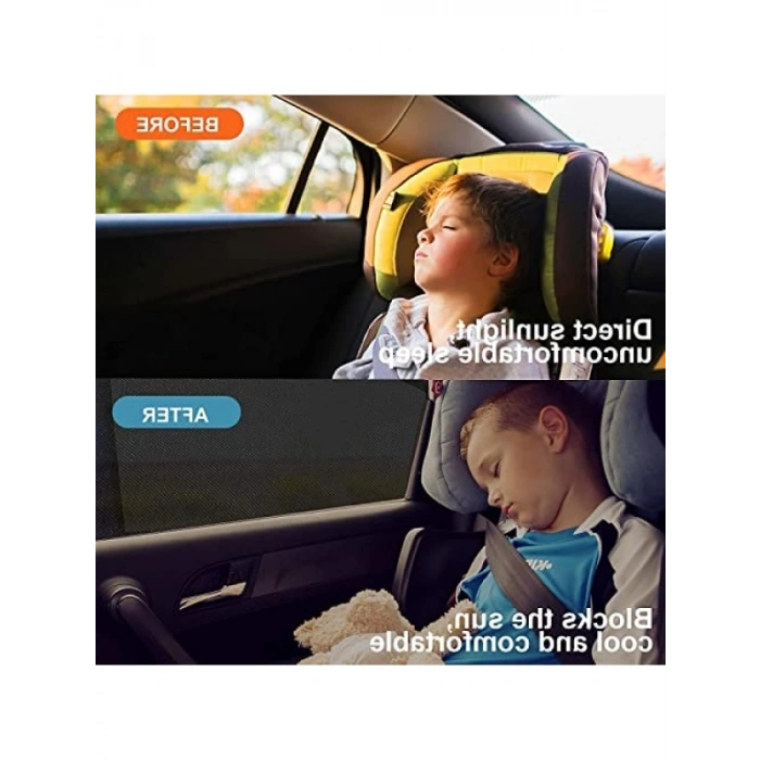 Çift Taraflı Cam Güneşliği Seti (2 Paket)