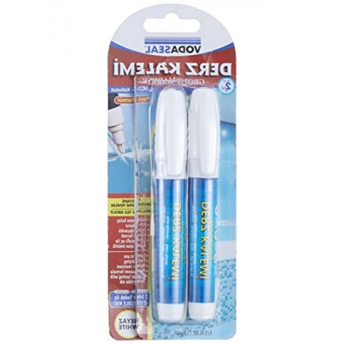 Çift Taraflı Derz Kalemi - Beyaz, Dayanıklı