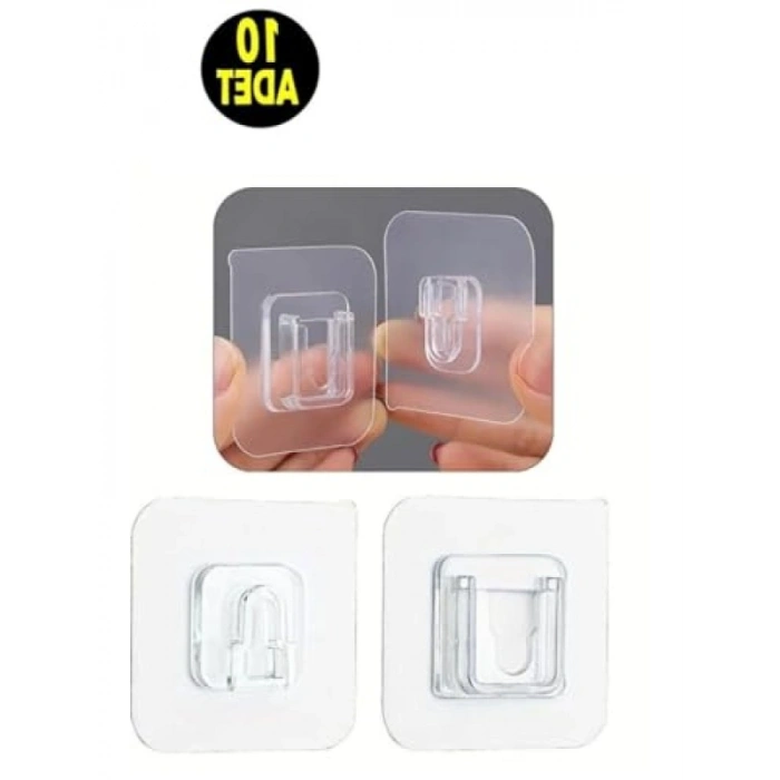 Çift Taraflı Kendinden Yapışkanlı Askı Aparatı - 2 Adet