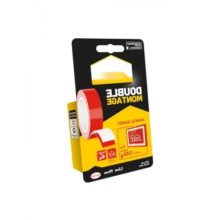 Çift Taraflı Montaj Bandı - 120kg Taşıma Kapasitesi