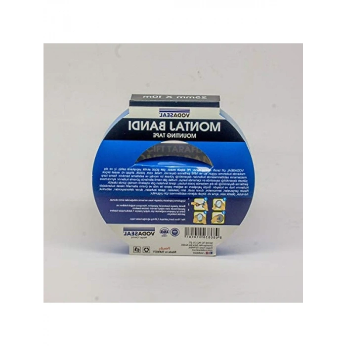 Çift Taraflı Montaj Bandı, 25x10 Ölçülerinde