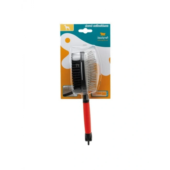 Çift Taraflı Oval Fırça, M Boyut, Red Renk