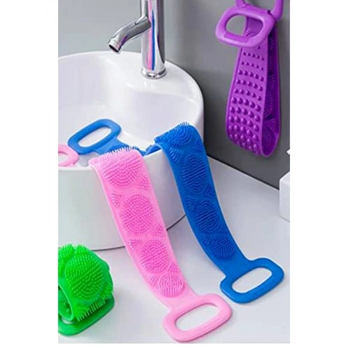 Çift Taraflı Silikon Lifi Fırçası - 70 cm Uzunluk