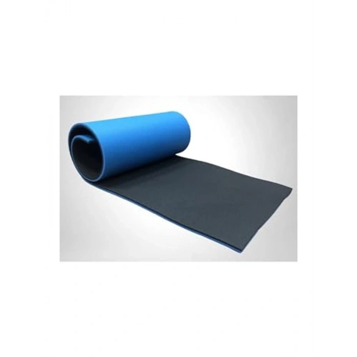 Çift Taraflı Spor Matı, 180x60 cm, Mavi