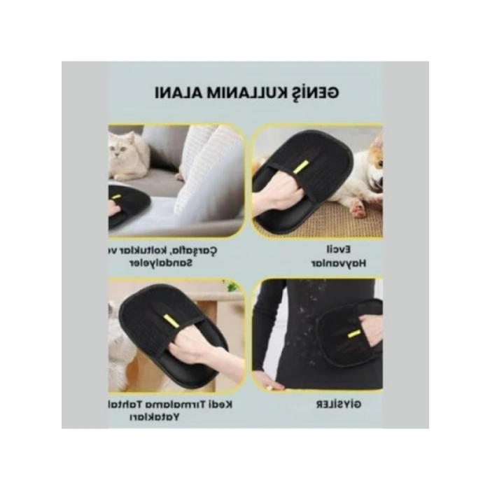 Çift Taraflı Statik Temizlik Eldiveni - Tüy Toplayıcı