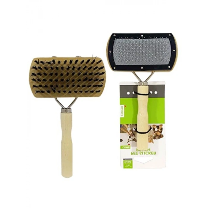 Çift Taraflı Tarak ve Fırça Seti, Standart Boyut