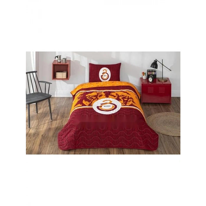 Çift Taraflı Tek Kişilik Yatak Örtüsü ve Yastık Kılıfı Seti